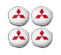 ZYBAOF 4 Piezas Tapon Central Rueda para Mitsubishi ASX 2024 2025, Llantas Centrales Tapacubos Central del Coche Protectores Tapas Centrales Centro Tapacubos