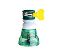 ZYCHSJXA Grifo Universal Giratorio de 360° con burbujeador, Cabezal economizador de Ahorro de Agua, Adaptador de Boquilla para Ducha y Cocina, Accesorios para Fregadero (1 Unidad)