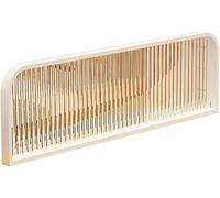 ZYCHSJXA Mamparas de Hierro para comedores, Pantallas de privacidad, mostradores, Bares de restaurantes y hoteles (Blanco 60x100cm/23.62x39.37in) Separador de ambientes Elegante y Funcional