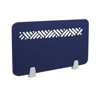 ZYCHSJXA Panel Divisor acústico Azul Marino, 100x30 cm, Separador de Mesa de Fieltro para Oficina, Escuela y Biblioteca - Insonorización, reducción de Ruido, soluciones para Espacios de tra