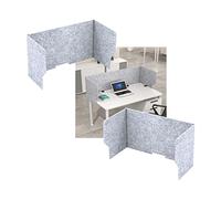 ZYCHSJXA Paneles acústicos para mamparas de Aula, Paneles de Escritorio Independientes, separadores portátiles Que absorben el Sonido, Ideales para escuelas, oficinas y más.