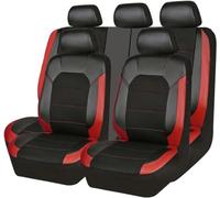 ZYCQ Funda Asiento Coche para Hyundai iX-35 ix35 SUV,Cuero Impermeable Funda de Asiento Protector Accesorios,B/Red
