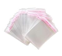 Zydiwo 400pcs Bolsas de Celofán Transparentes OPP Bolsa Autoadhesiva Bolsa Plastico de Regalo Bolsa Embalaje Transparente para Galletas Dulces Chocolate Caramelo Bocadillos (9 * 14cm)