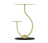 ZYDLMBJL Mesa de Centro, Mesa Auxiliar pequeña Moderna y compacta, Mesa de Centro versátil y Mesa Auxiliar for Sala de Estar, Dormitorio o balcón(Gold)