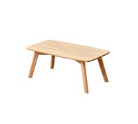 ZYDLMBJL Mesa de Centro, Mesa de Madera Maciza con ventanal: Moderna Mesa de té for Dormitorio, balcón y Espacio de Trabajo(S)