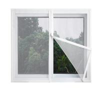ZYEFGMFRQ 1pc Ancho 110-150-100cm Mosquitera autoadhesiva Red a Prueba de Polvo con Cremallera for Insectos Alta Transparencia No Requiere perforación Fácil Instalar(Width 140cm,Height 90cm)