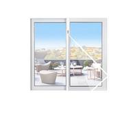 ZYEFGMFRQ Pantalla de Puerta Blanca Estilo Cremallera for Ventana, 20/25/30/40cm Ancho, 1 ud(40width,90height)