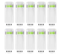 ZYEKIU 10 Piezas Cuelga Cuadros Sin Clavos, Cuelga Facil Autoadhesivo, Colgar Cuadros Sin Agujeros Desmontable, Adhesivo Pared Sin Rastro, para Colgar Fotos Tablones de Anuncios (3,7 × 8,4 cm)