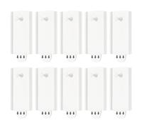 ZYEKIU 10 Piezas Cuelga Cuadros Sin Clavos, Cuelga Facil Autoadhesivo, Colgar Cuadros Sin Agujeros Desmontable, Adhesivo Pared Sin Rastro, para Colgar Fotos Tablones de Anuncios (3 × 7,5 cm)