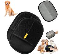 ZYEKIU 2 Piezas Guantes de Doble Cara para Mascotas, Guantes Electrostáticos para la, Belleza de Mascota, Reutilizable Quitapelos Mascotas, Depilación y Fines de Belleza para la Ropa