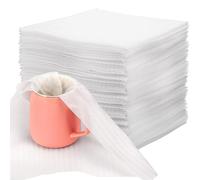 ZYEKIU 40 Piezas Bolsas de Espuma para Cojín, Ligero Rollo Burbujas Embalaje de Plástico, Burbujas Embalaje Espuma Reutilizable y Fácil para Platos Vasos Suministros de Amortiguación para Envío