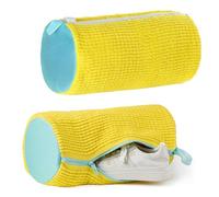 ZYEKIU Bolsa Lavadora Zapatillas 2 Piezas Bolsa Lavar Zapatillas Lavadora