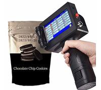 ZYFBD Impresora de inyección de tinta de mano, máquina de codificación portátil de secado rápido con pantalla táctil 4.3 para fecha de caducidad, código de barras, código QR, logotipo, número de serie