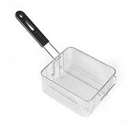 ZYFC Cesta para Freidora Profunda, Cesta Coladora de Red de Malla Cuadrada con Mango Antideslizante, Cesta para Freidora Comercial de Pescado con Patatas Fritas de Cocina para Restaurante