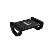 ZYFHYU Office Footrest Footstool Workstation Footrest Anti-Warping Legs Foot Massage Artifact Under Table Space Saving Furniture para la Oficina, el hogar, de Viaje(Black)