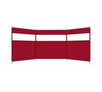 ZYFHYU Pantalla contra el Viento de Playa Tienda de campaña al Aire Libre, Parabrisas, Barbacoa, fogata(Black 1)