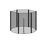 ZYFHYU Red Protectora for trampolín de Interior y Exterior, Plataforma de Salto, Red de Seguridad, Valla de protección for trampolín para Camas elásticas(8 Feet 6 Poles)