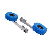 ZYFHYU Ruedas de Lanzamiento Fácil de ensamblar Remolque Simple Remolque de Bote Inflable Plegable Movimientos de Playa de Corta Distancia Rueda de Lanzamiento para Botes inflables