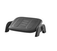 ZYFHYU Under Desk Footstool Massage Leg Rest Adjustable with Rollers Footstool Ergonomic Footrest Stool Portable Household Leisure para la Oficina, el hogar, de Viaje(Black)