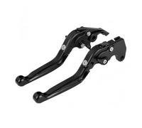 Zyfto Juego de palanca de freno y embrague de motocicleta Palanca freno embrague plegable para motocicleta para SUZUKI GSX8S 2023-2024 manijas control manual extensibles ajustables(Negro)