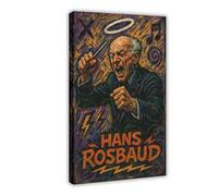 ZYGNBHL Lienzo decorativo para pared, diseño de director Hans_Rosbaud para decoración del hogar, escuela, oficina, marco de 30,5 x 45,7 cm