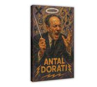 ZYGNBHL Póster artístico de Conductor Antal_Doráti para decoración de pared, bar, restaurante, garaje, cafetería, marco de regalo, 61 x 91 cm