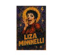 ZYGNBHL Póster artístico en lienzo de comediante Liza_Minnelli y arte de pared, impresión moderna para decoración de dormitorio familiar, sin marco, 30,5 x 45,7 cm