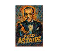 ZYGNBHL Póster de actor de cine Fred_Astaire para dormitorio, decoración de lienzo deportivo, paisaje, oficina, habitación, regalo, sin marco, 40,6 x 61 cm
