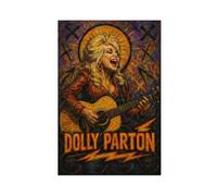 ZYGNBHL Póster de cantante country Dolly_Parton para dormitorio, decoración de lienzo deportivo, paisaje, oficina, habitación, regalo, sin marco, 12 x 18 pulgadas