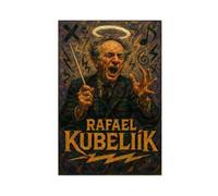 ZYGNBHL Póster de conductor Rafael_Kubelík para dormitorio, lienzo decorativo, paisaje deportivo, oficina, habitación, regalo, sin marco, 20 x 30 pulgadas
