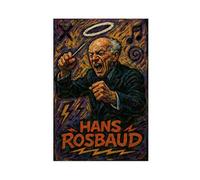 ZYGNBHL Póster de director Hans_Rosbaud para estética de habitación, lienzo, póster artístico de pared e impresión sin marco, 20 x 30 pulgadas