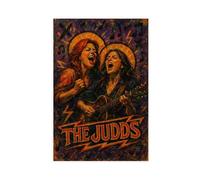 ZYGNBHL Póster de lienzo de The _Judds de Country Singer para pared, dormitorio, oficina, habitación, regalo, sin marco, 30,5 x 45,7 cm