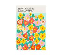 ZYGNBHL Póster decorativo de San Francisco para el hogar, dormitorio, minimalista, moderno, sin marco, 12 x 18 pulgadas