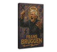 ZYGNBHL Póster en lienzo de Conductor Frans_Brüggen para pared, dormitorio, oficina, habitación, marco de regalo, 20 x 30 pulgadas