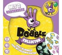 Zygomatic, Dobble Collector, Juego Familiar, Juego de Cartas, 2-8 Jugadores, a Partir de 6 años, 15 Minutos, alemán