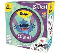 Zygomatic | Dobble Disney Stitch | Juego de Cartas de Observación y Velocidad para Niños y Adultos | A Partir de 6 Años | De 2 a 8 Jugadores | 15 Minutos por Partida | Multilenguaje (Incluye Español)