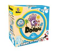 Zygomatic, Dobble Waterproof, Eco-Sleeves, Juego Familiar, Juego de Cartas, 2-8 Jugadores, a Partir de 6 años, 15 Minutos, alemán