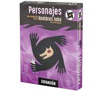 ASMODEE- Juego DE Mesa LOS Hombres Lobo DE CASTRONEGRO: Personajes PEGI 10 Does Not Apply Wolf, Multicolor, One Size (LOB04ES)