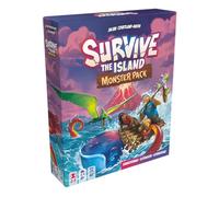 Zygomatic, Survive The Island - Monster Pack Expansión, Juego Familiar, Juego de Mesa, 2-5 Jugadores, a Partir de 8 años, 45 Minutos, alemán, multilingüe