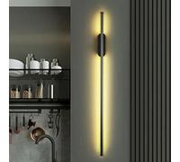 ZYGPH Apliques de Pared LED Regulables, Modernos y Sencillos, de Aluminio, lineales, para Dormitorio, Sala de Estar, Pasillo y escaleras. Ideales para la decoración del hogar.