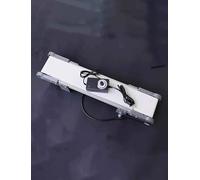 ZYGPH Cinta transportadora pequeña, Mini transportador de sobremesa, de PVC Blanco Plano, de Velocidad Variable, 10 x 50 cm