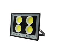 ZYGPH Foco Reflector LED de Pared para Exteriores, 50/100/200/300/500 W, Resistente al Agua, proyector de jardín de Alta luminosidad, para jardín, Patio, terraza y azotea (Blanco frío, COB 200 W)