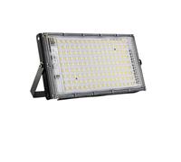 ZYGPH Foco Reflector LED para Exteriores, 100 W, 50 W, Resistente al Agua, IP65, Foco LED de Gran Potencia, Reflector para jardín, Patio, terraza y azotea (Blanco cálido, 100 W)