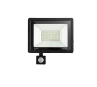 ZYGPH Focos LED para Exteriores con Sensor PIR de 10 W a 150 W, IP66, Impermeables, para Colgar en la Pared, para Patios, garajes y más (luz cálida, 50 W)