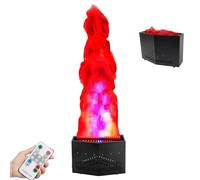 ZYGPH Luz de Efecto de Llamas de Fuego Falsas, 36 LED, con Control Remoto, lámpara de Escenario con Efecto de Llama de Fuego (1,5 m)
