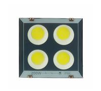 ZYGPH Proyector LED para Exteriores, 300 W, 200 W, 100 W, 50 W, Alto Brillo, IP66, Impermeable, para jardín, iluminación de Pared (250 W)