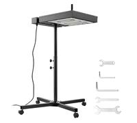 ZYGPH Secador Flash para Serigrafía - Ideal para Secado Rápido de Tintas con Caja de Control Eléctrica Actualizable - Compatible con 18x25, 18x18, 16x16 Pulgadas