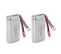ZYGY 2PCS 7.4V 1500mAh Lipo batería para WLTOYS V913 RC Helicóptero L959 Alta Velocidad RC Coche WL912 Barco de Control Remoto