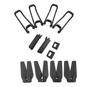 ZYGY Accesorios Hélices+ Cubierta Protectora+ Tren de Aterrizaje para E58 S168 JY019 RC Quadcopter Plegable