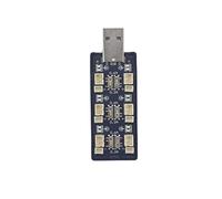 ZYGY Cargador 1S Seis Canales USB a 3.8V / 4.35V Panel de Carga de batería de Litio Adecuado para el dron de Carreras EMAX Tinyhawk FPV/batería de Litio con Conector JST- PH 2.0 1.25